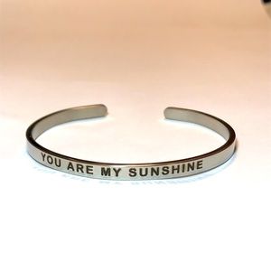 Inspirational Cuff Bracelet